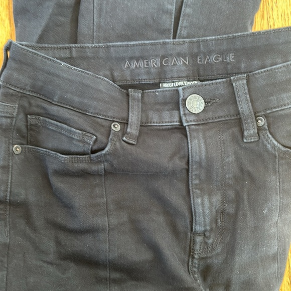 American Eagle Split Hem Denim - Picture 3 of 5